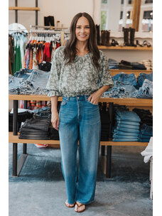 VERONICA BEARD WILLIAMSEN WOVEN TOP