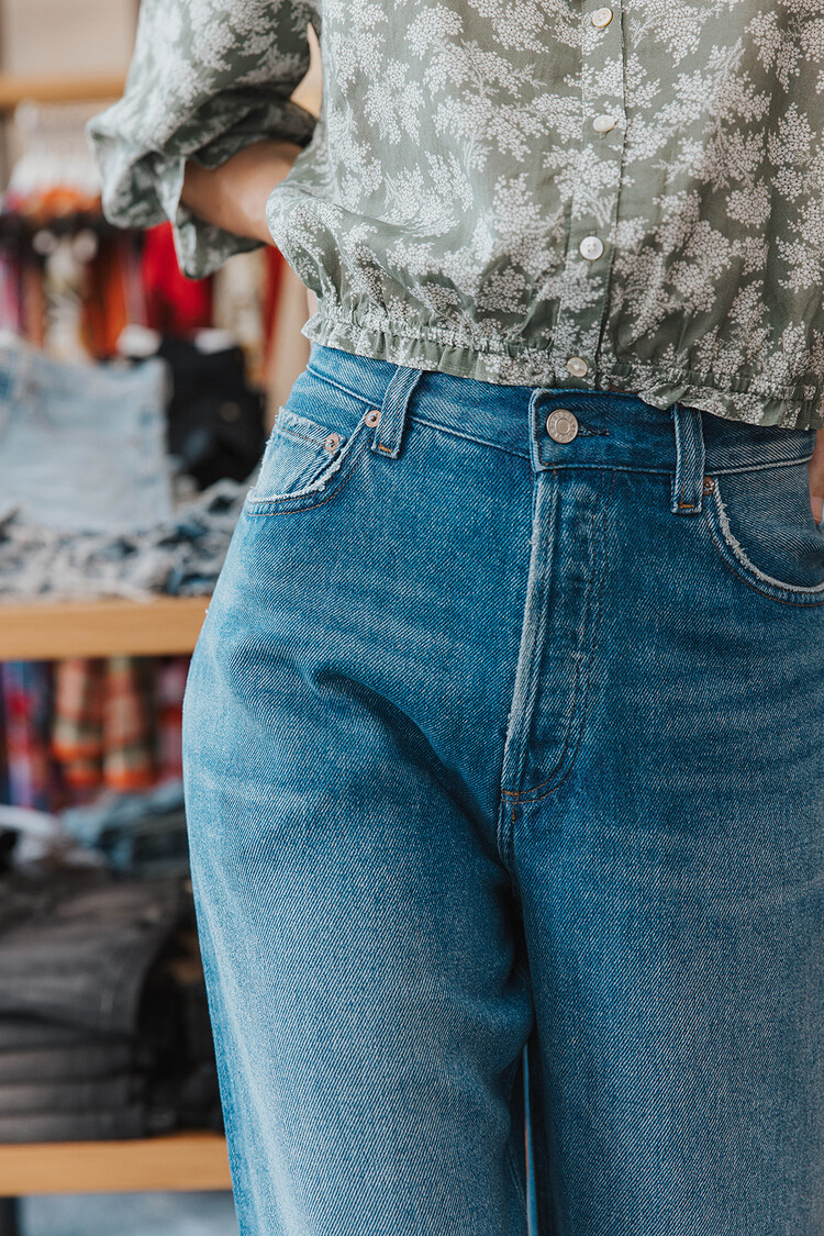 AGOLDE  ROUNDED BAGGY JEAN