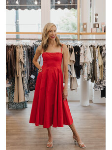 STAUD WYLIE MAXI DRESS