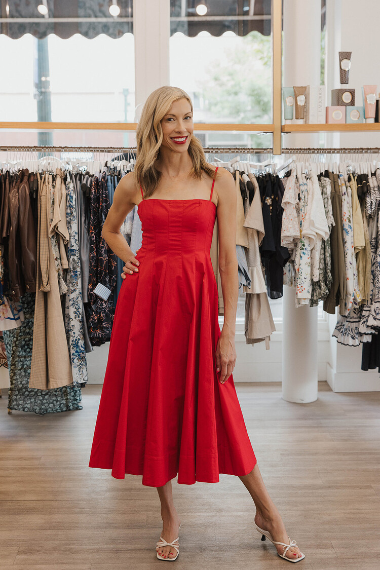 STAUD WYLIE MAXI DRESS