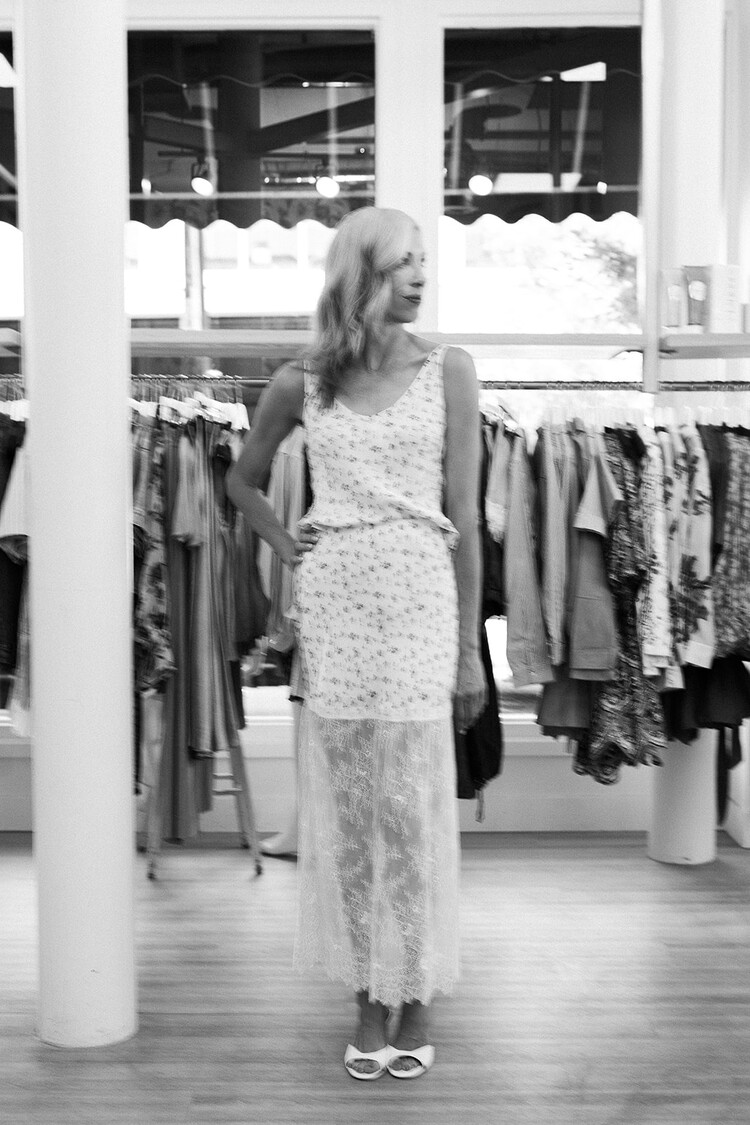 RORY HAMMERED CAMISOLE