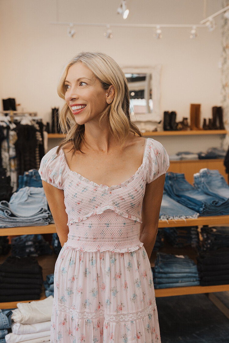 LOVESHACKFANCY AMDANDLA DRESS