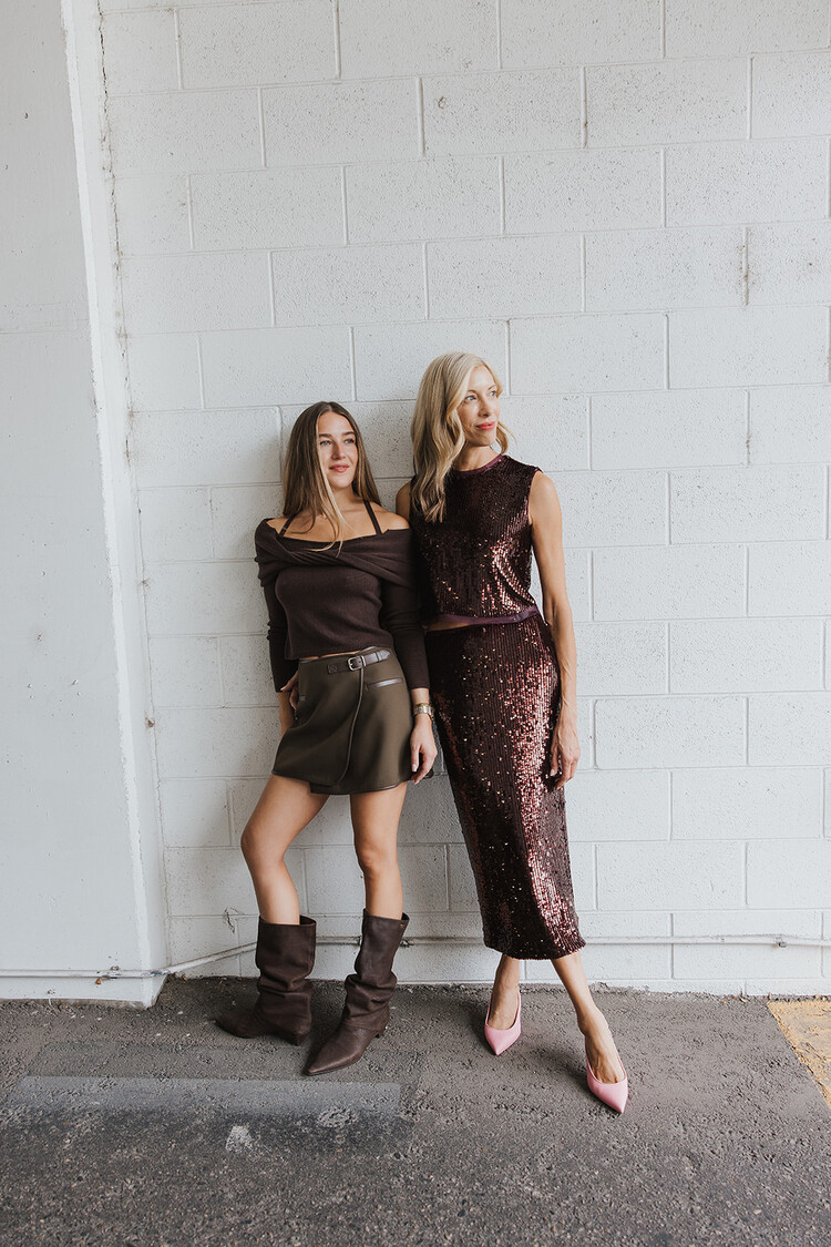 SIMKHAI SIMKHAI SHERIDAN MINI SKIRT