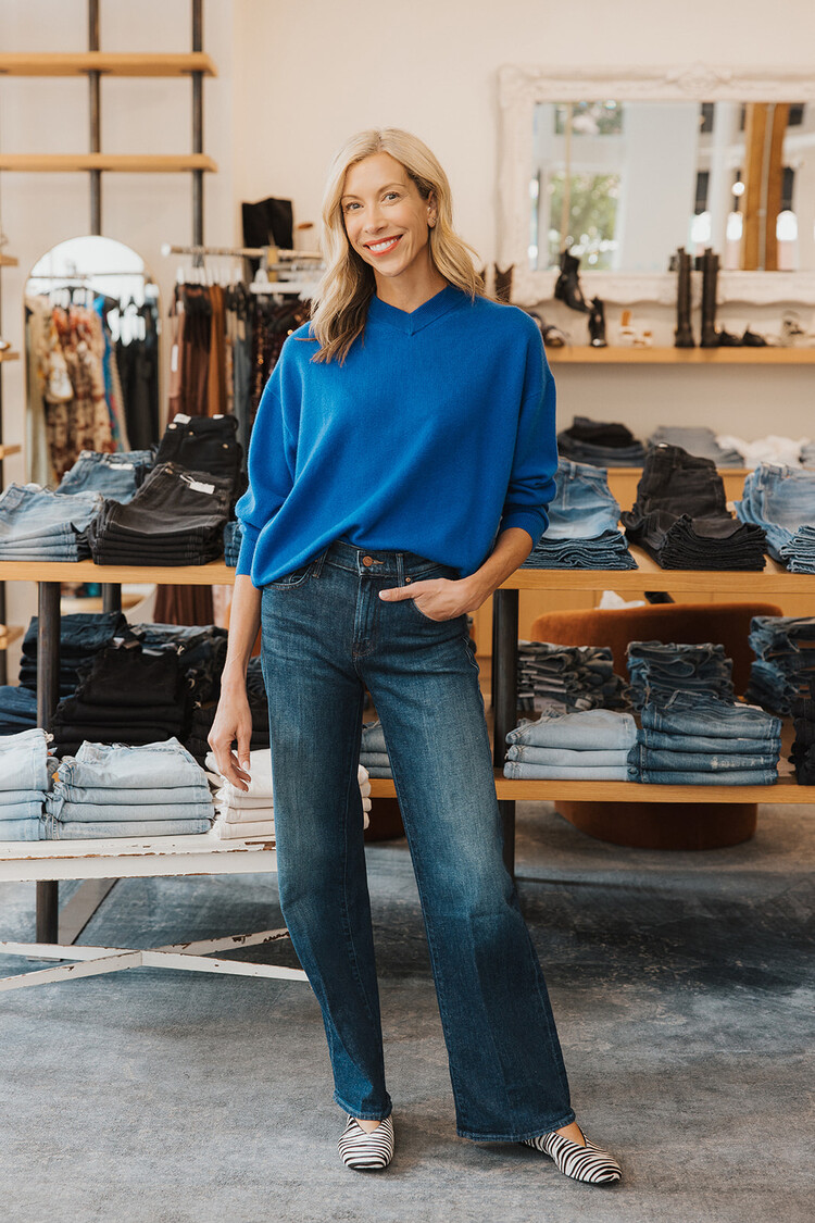STAUD STAUD SPENCER CASHMERE SWEATER