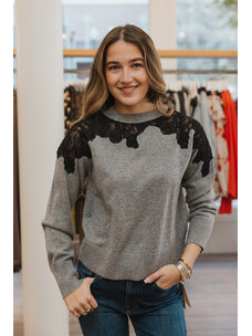 SIMKHAI SIMKHAI LARISSA CREWNECK SWEATER