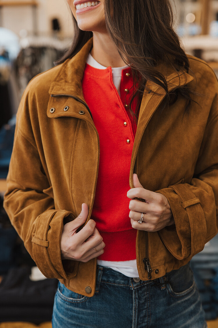 MOUSSY DENIM MOUSSY VINTAGE HENRY KNIT PULLOVER