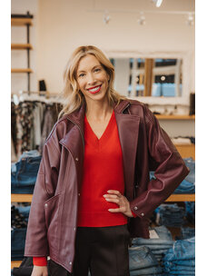 ANINE BING ANINE BING SANDY LEATHER JACKET