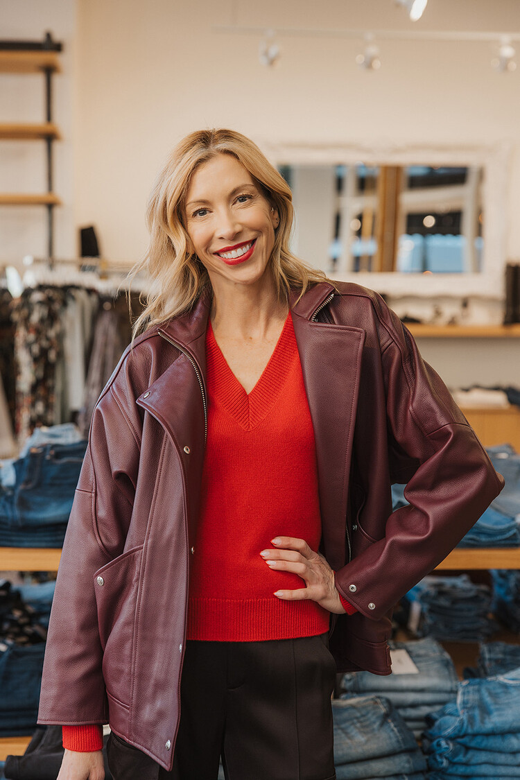 ANINE BING ANINE BING SANDY LEATHER JACKET