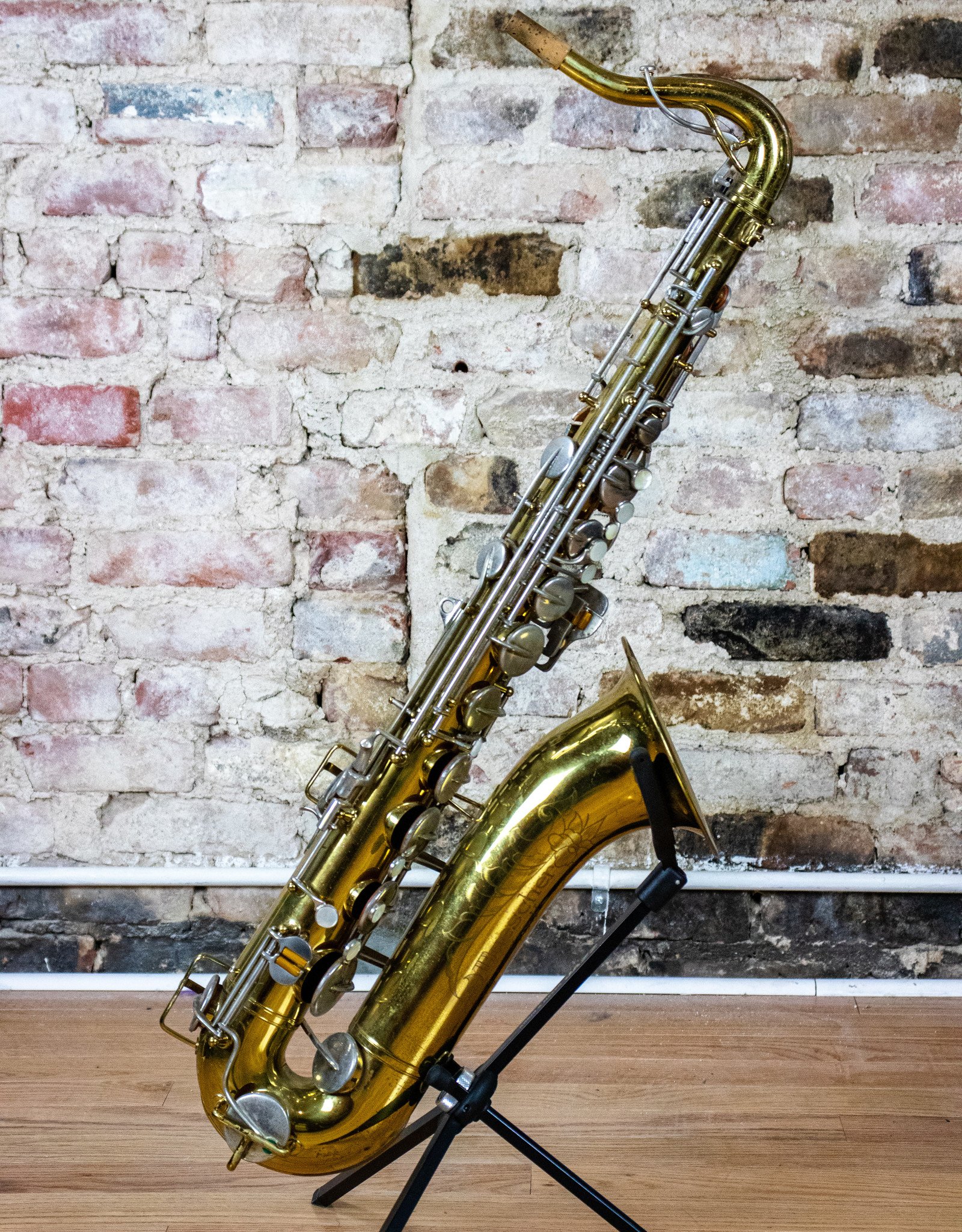 vintage Beuscher tenor saxophone