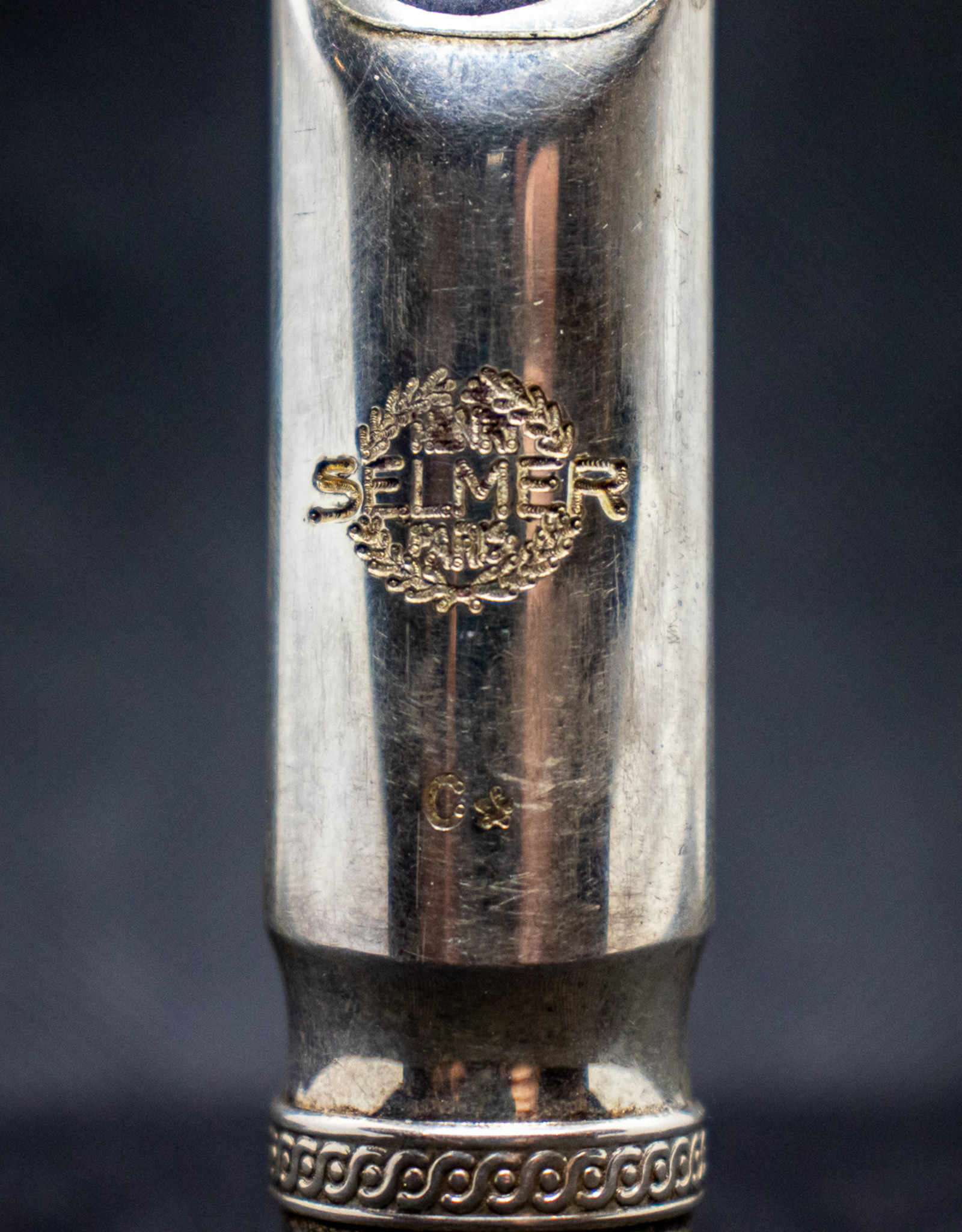 Selmer Vintage Selmer Metal Scroll Shank Metal Soloist Tenor Mouthpiece
