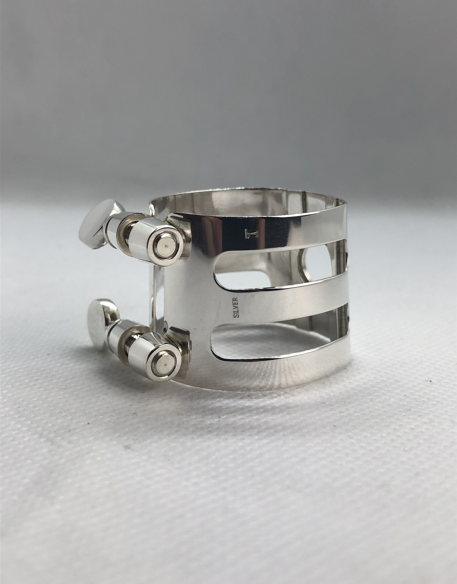 Wood Stone Tenor Saxophone Metal Ligature for Selmer Rubber Mouthpiece JL Woodwind Repair