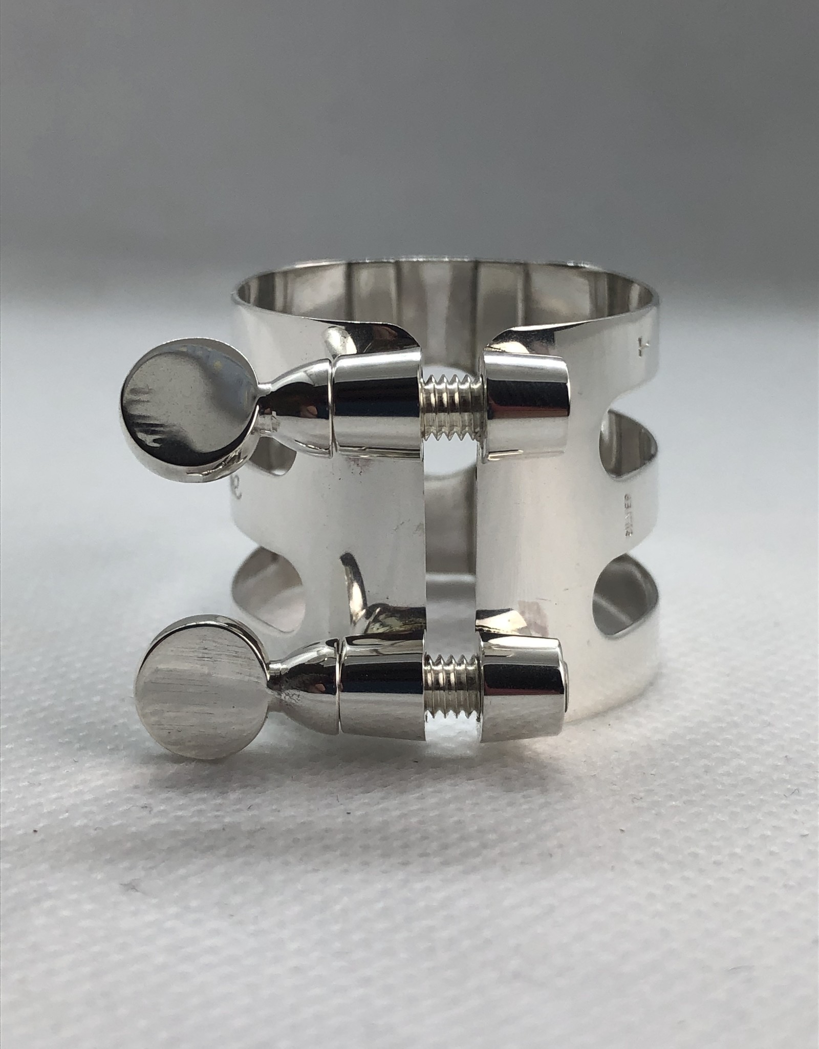 Wood Stone Tenor Saxophone Metal Ligature for Selmer Rubber Mouthpiece