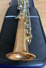 New York Signature New York Signature Series Unlacquered Copper Soprano Saxophone brushed nickel keys