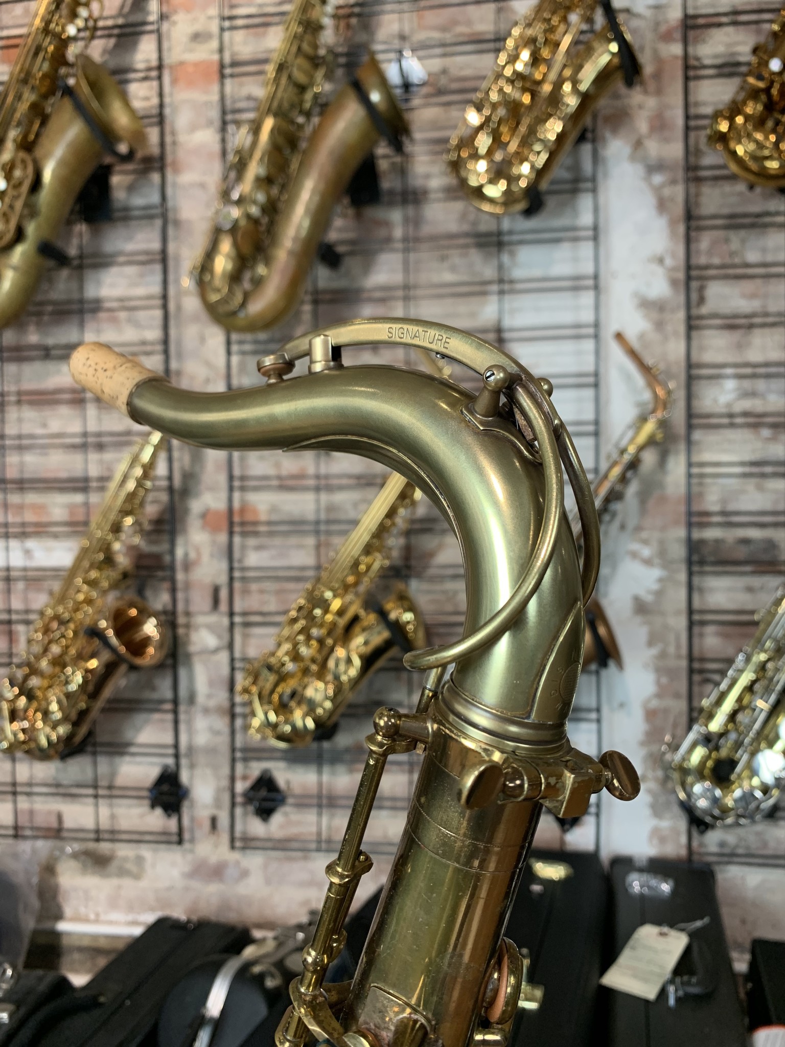 New York Signature Tenor Saxophone Neck Unlacquered JL Woodwind Repair