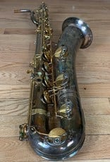 Selmer 1958 Selmer Mark VI Low Bb Baritone Sax in Stunning Silver Plate with Gold Plated Keys!