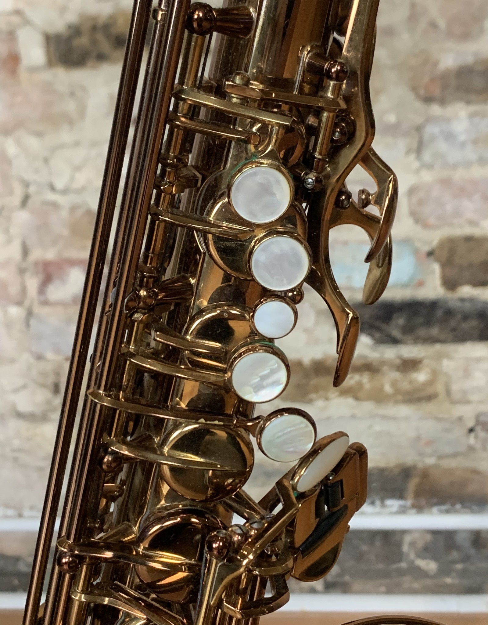 Ishimori Ishimori Woodstone VL Alto Saxophone with high F# key great condition pre owned!