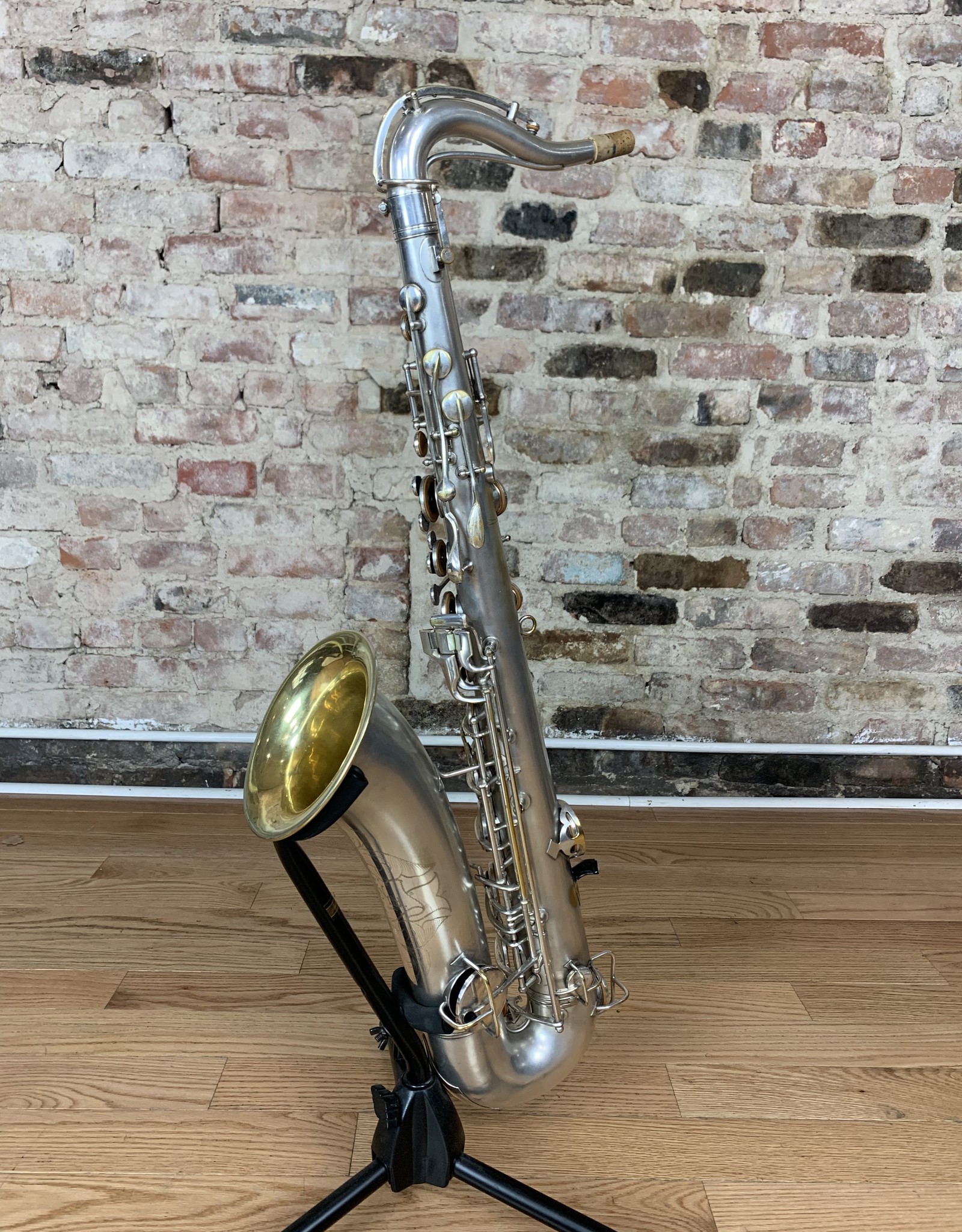 Conn 1924 Conn New Wonder I Tenor Saxophone Silver Plated with Gold Wash Bell Original!