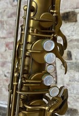 JL Woodwinds Artist Edition New York Signature Professional Tenor Saxophone Silver Bell Silver Neck Unlacquered Body No high F# *LIMITED PRODUCTION*