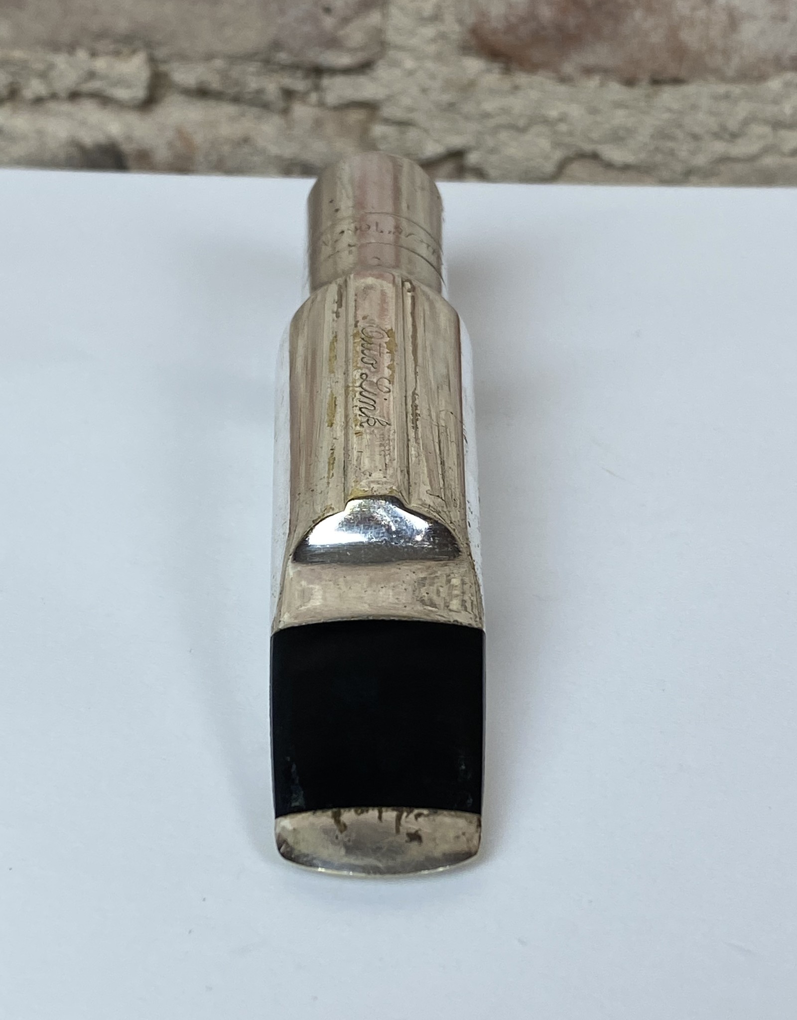 Otto Link Vintage Otto Link Super Tone Master No USA Baritone Saxophone Mouthpiece Silver Plated Refaced 7