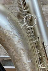 JL Woodwinds *Custom Order* Artist Edition New York Signature Tenor Saxophone in Matte Silver Plate No High F# Key