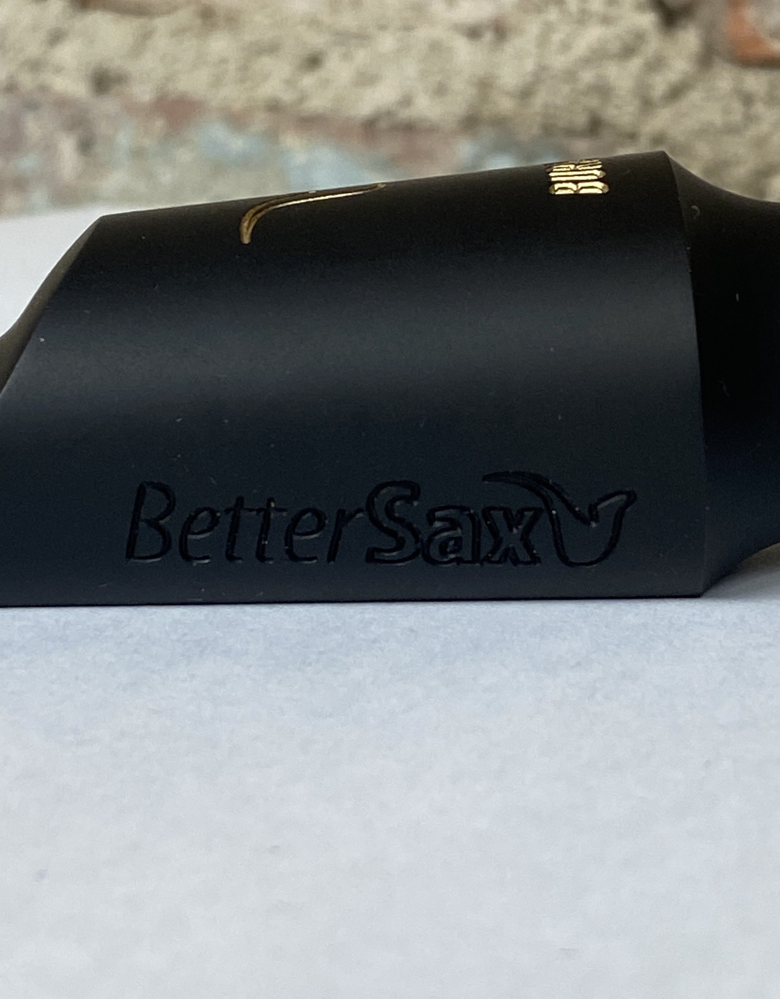 Better Sax Burnin’ Alto Saxophone Mouthpiece Hard Rubber 6 JL