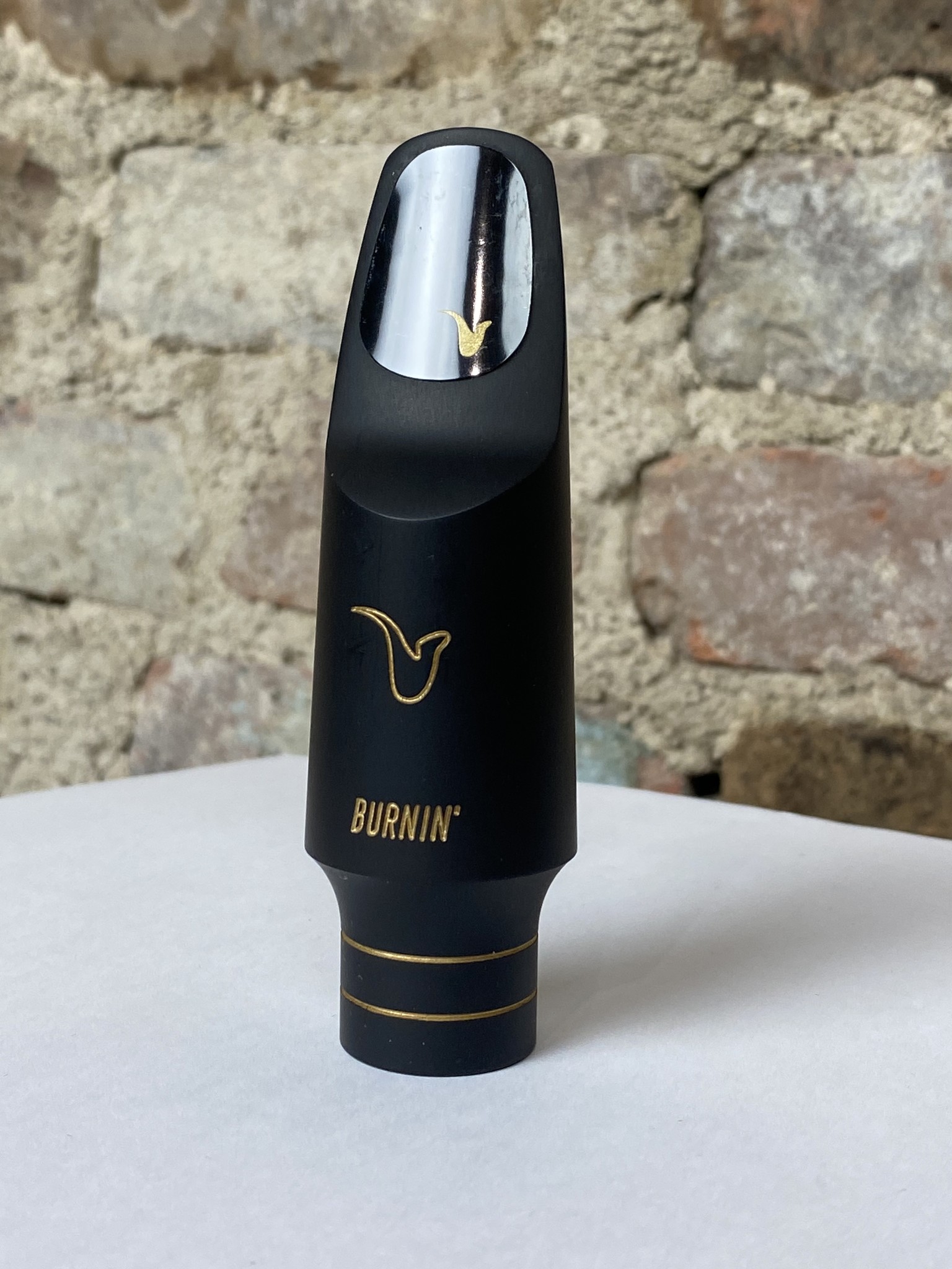 Better Sax Burnin’ Alto Saxophone Mouthpiece Hard Rubber 6 JL