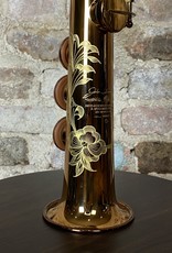 JL Woodwinds Artist Edition New York Signature Soprano Saxophone Cognac Lacquered