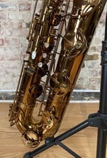 JL Woodwinds Artist Edition New York Signature Baritone Saxophone Low A in Cognac Lacquer Finish