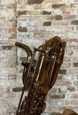 JL Woodwinds Artist Edition New York Signature Baritone Saxophone Low A in Cognac Lacquer Finish