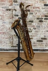 JL Woodwinds Artist Edition New York Signature Baritone Saxophone Low A in Cognac Lacquer Finish