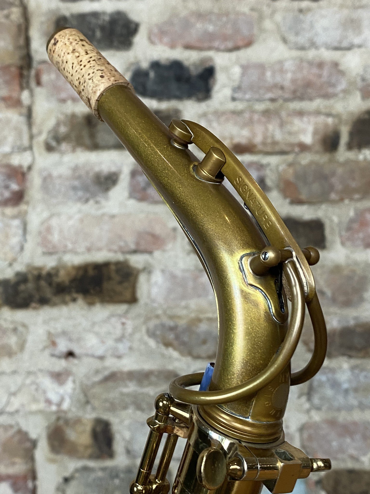 Artist Edition New York Signature Alto Saxophone Neck Unlacquered Finish