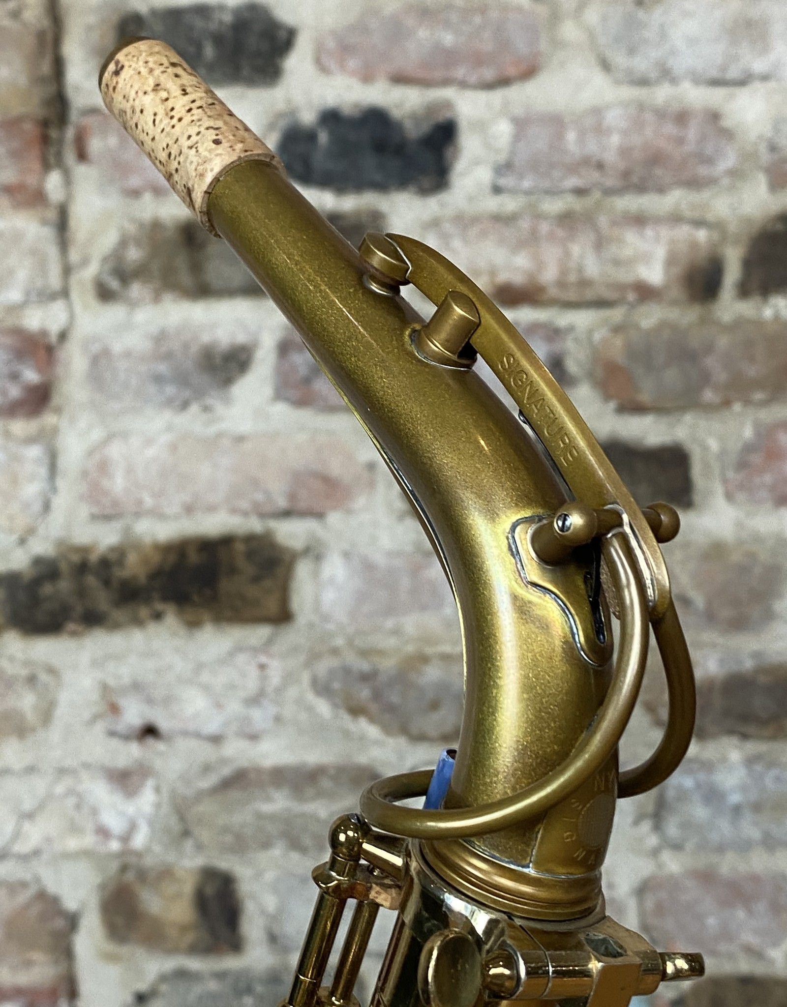New York Signature Artist Edition New York Signature Alto Saxophone Neck Unlacquered Finish