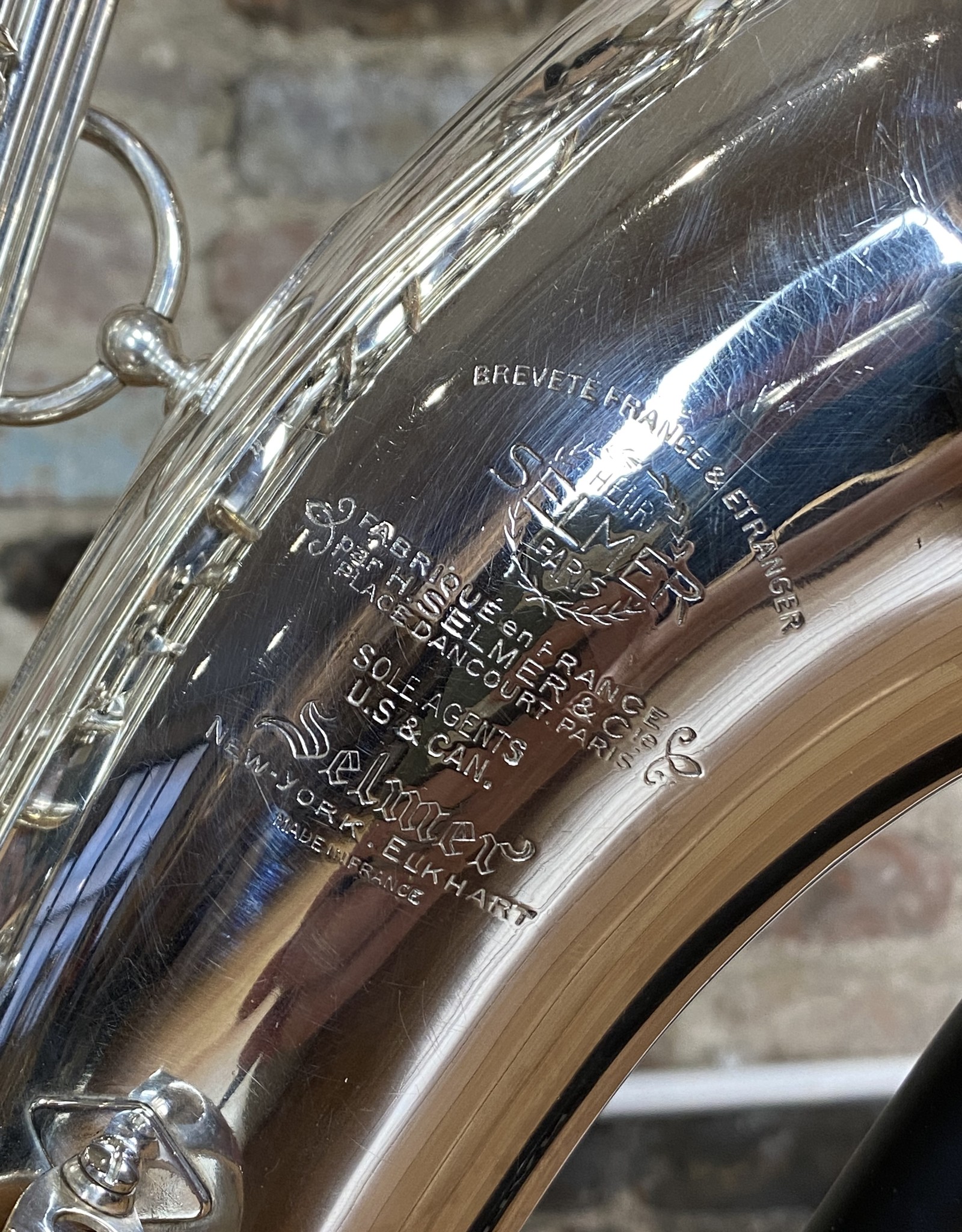 Selmer 47xxx SBA Selmer Super Balanced Action Silver Plated Tenor Saxophone INCREDIBLE!