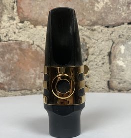 Ishimori Ishimori Wood Stone Ligature Alto Gold Plated - Meyer Rubber