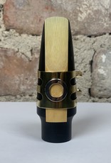 Ishimori Ishimori Wood Stone Ligature Alto Bare Brass  - Meyer Rubber