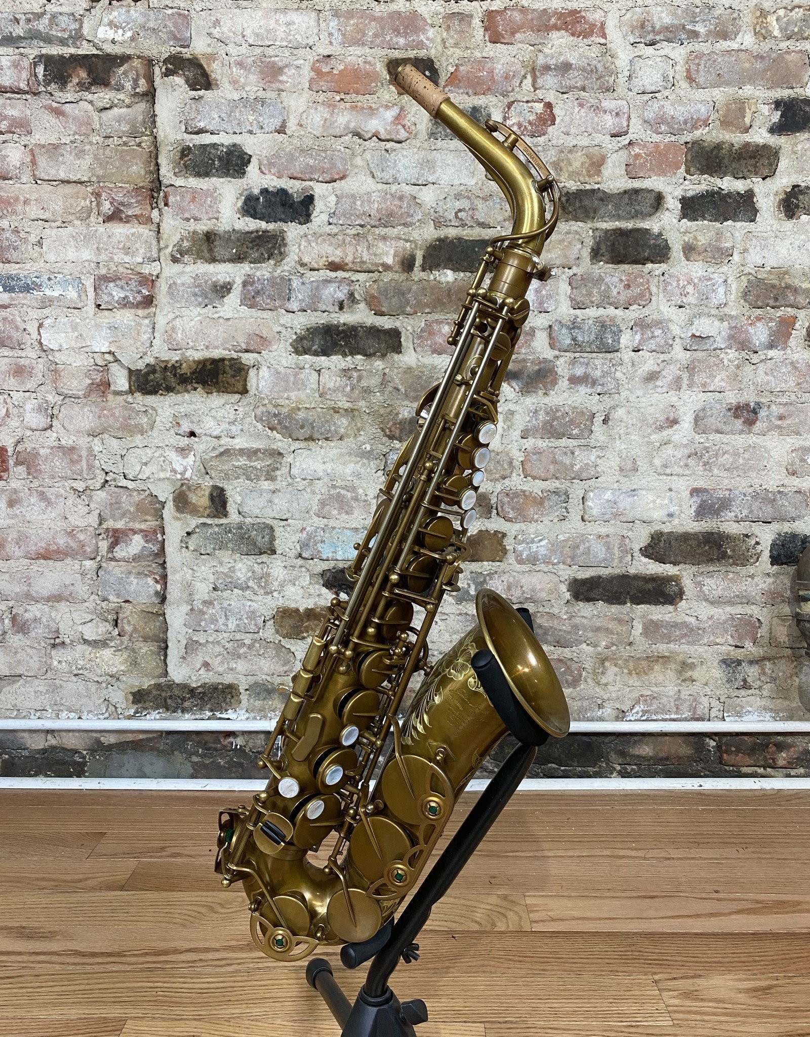 JL Woodwinds Artist Edition New York Signature Professional Alto Saxophone  Unlacquered With High F# Key