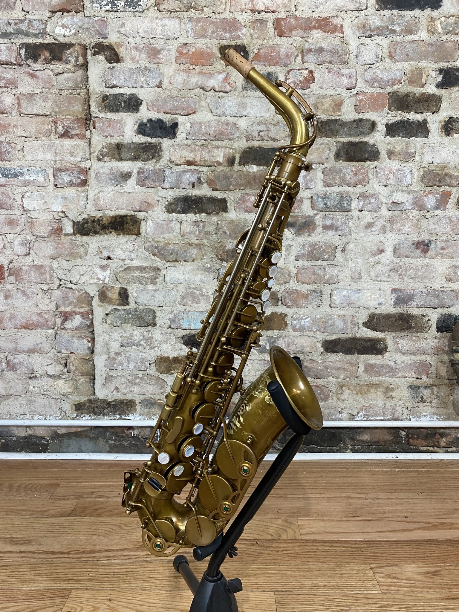 Artist Edition New York Signature Professional Alto Saxophone Unlacquered  With High F# Key