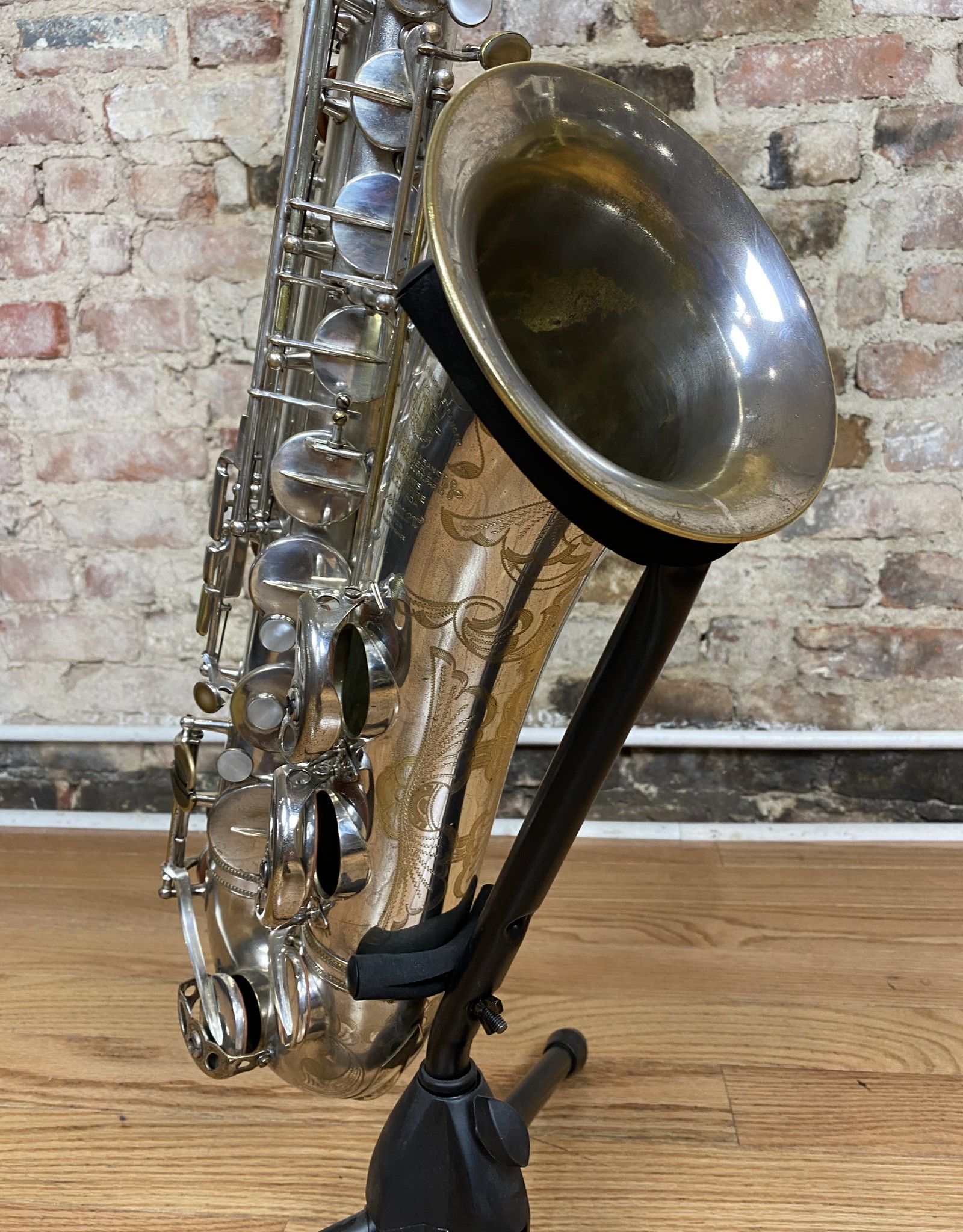 Selmer 40xxx 1949 Original Silver Plated SBA Selmer Super Balanced Action Tenor Saxophone Fully Overhauled!