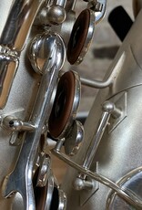 Buescher Buescher Silver New Aristocrat Alto Saxophone Gold Wash Bell 264xxx Fully Overhauled in Phenomenal Collectible Condition!