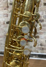 Buescher 110xxx Buescher True Tone Low Pitch Gold Plated Alto Saxophone in fantastic original condition with Fresh Overhaul