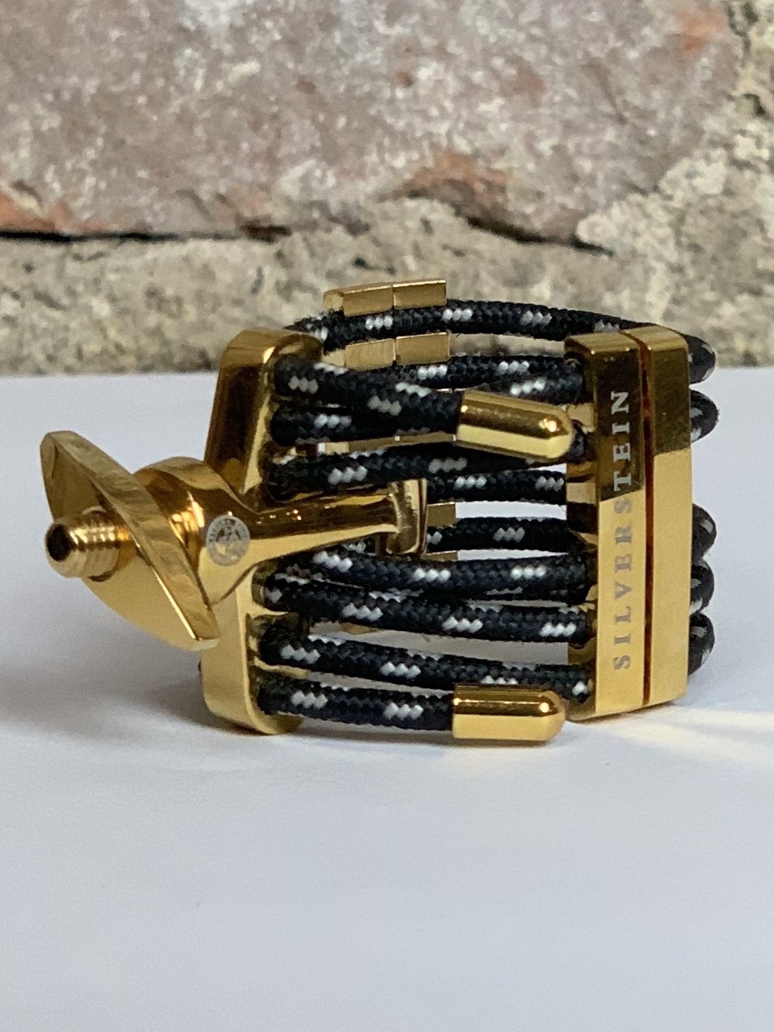 Silverstein Cryo 4 Gen 5 Alto Saxophone Ligature Gold Plated JL