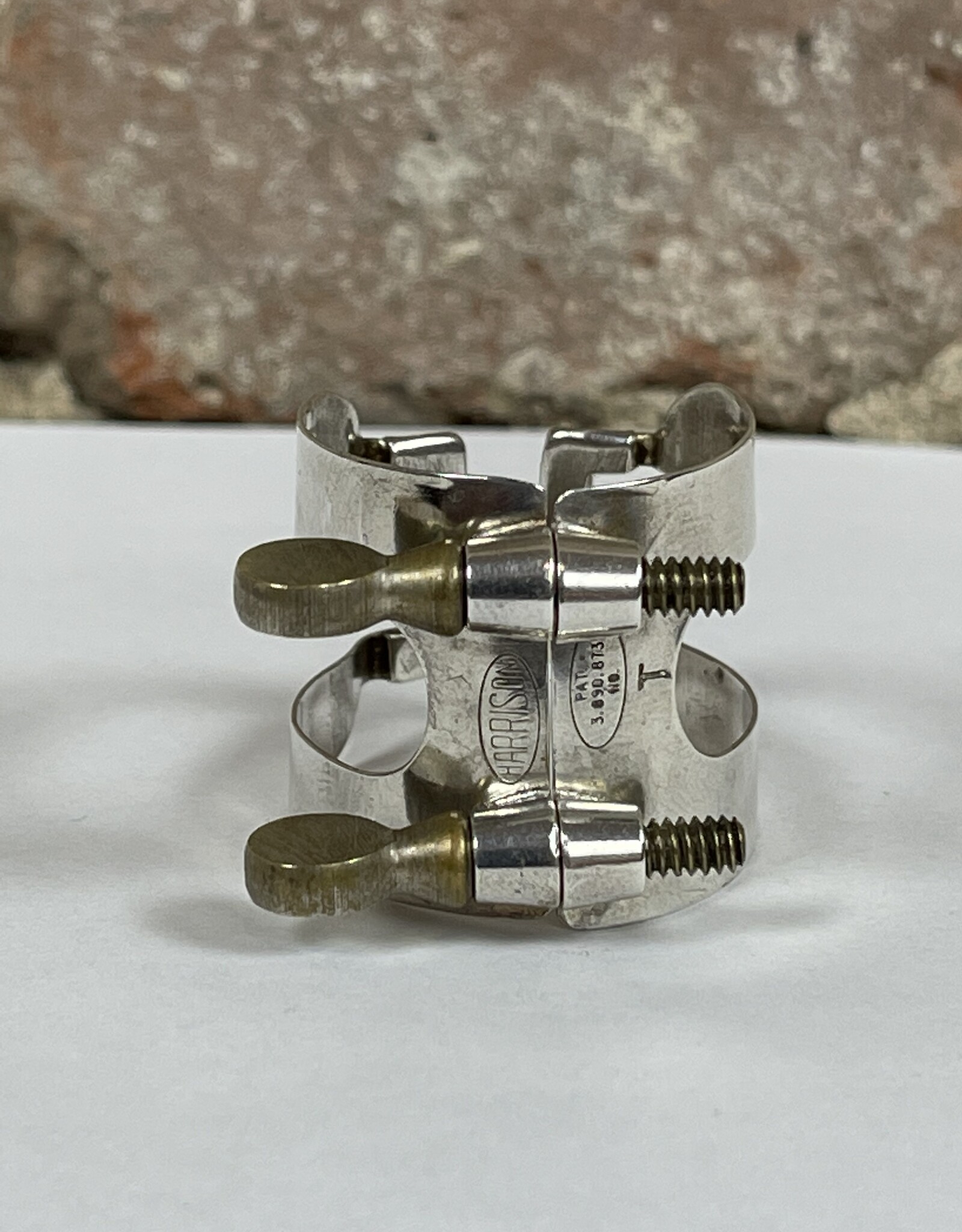 Vintage Harrison Tenor Ligature Silver Plated JL Woodwind Repair