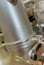 JL Woodwinds Artist Edition New York Signature Professional Alto Saxophone Matte Silver Plated No High F# *Limited Edition*