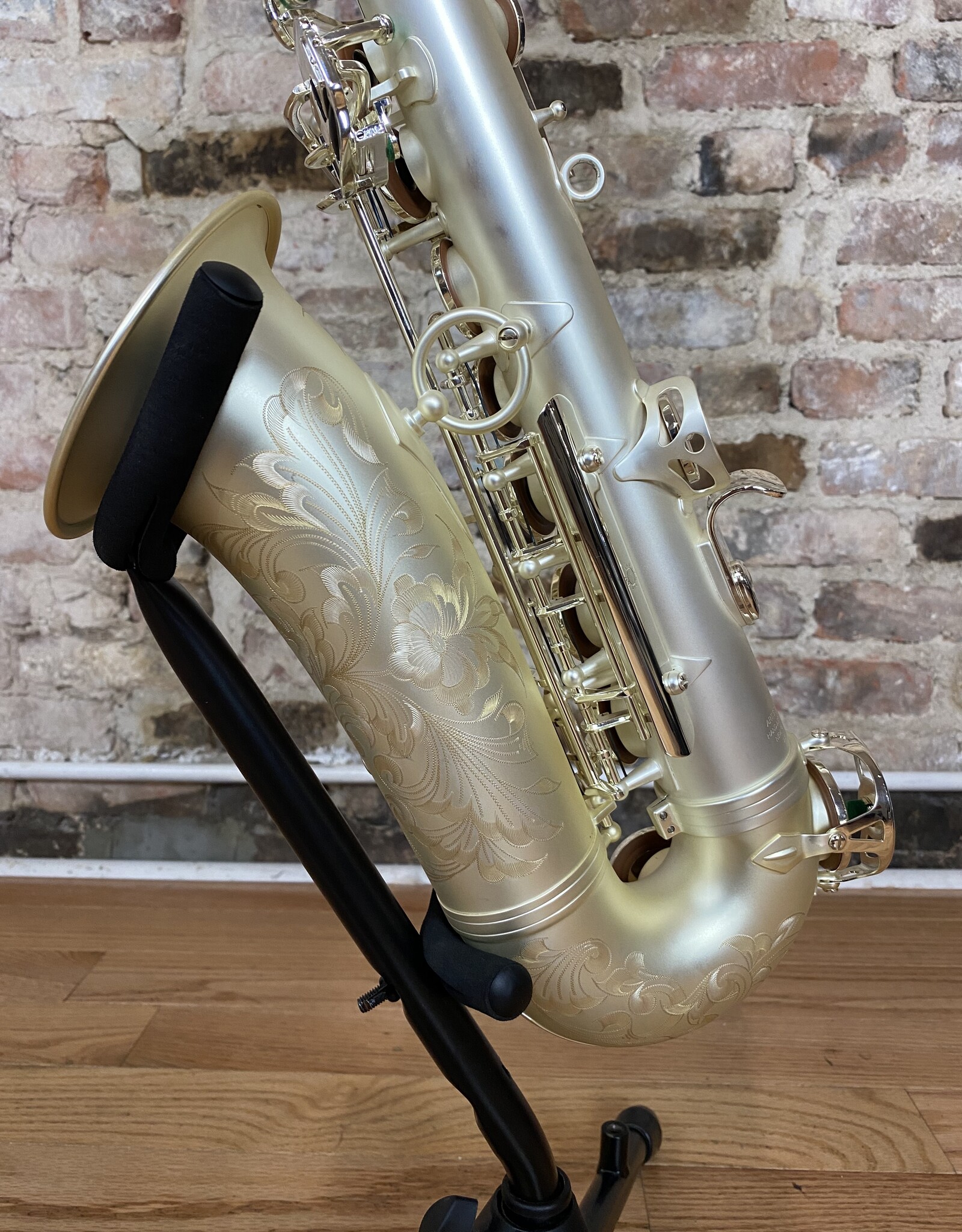JL Woodwinds Artist Edition New York Signature Professional Alto Saxophone Matte Silver Plated No High F# *Limited Edition*