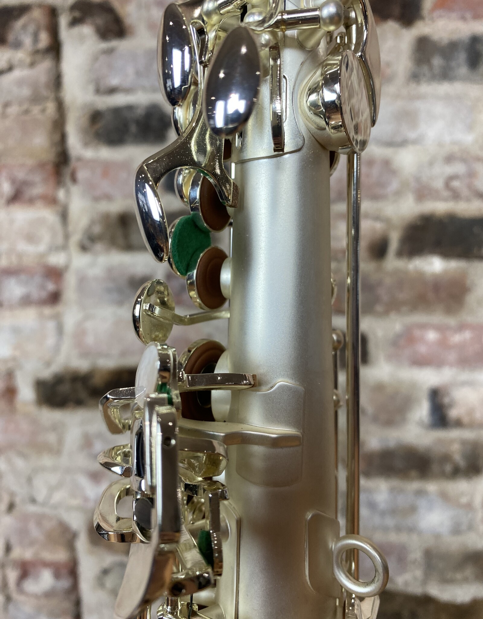 JL Woodwinds Artist Edition New York Signature Soprano Saxophone Matte Silver Plated *Limited Edition*