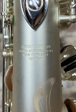 JL Woodwinds Artist Edition New York Signature Soprano Saxophone Matte Silver Plated *Limited Edition*