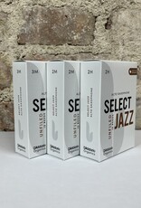 D'Addario NEW D'Addario Organics Select Jazz Unfiled Alto Reeds Box of 10