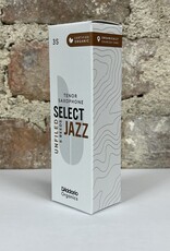 D'Addario NEW D'Addario Organics Select Jazz Unfiled Tenor Reeds Box of 5