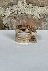 Ishimori Pre Owned Ishimori Woodstone Rose Gold Tenor Ligature