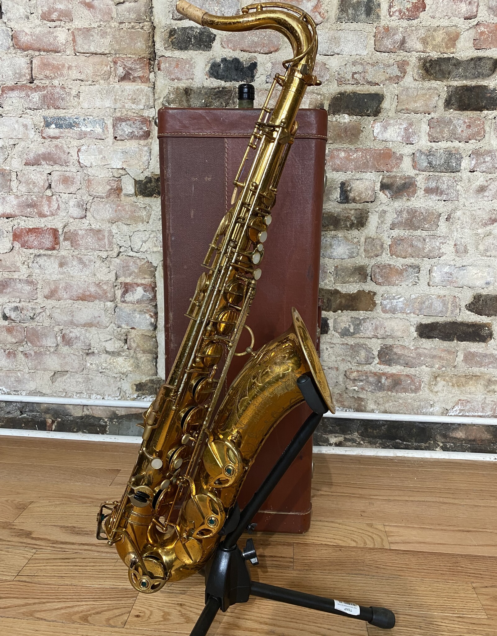 1937 SELMER Balanced Action Tenor Saxophone with gold-plated neck, 23xxx